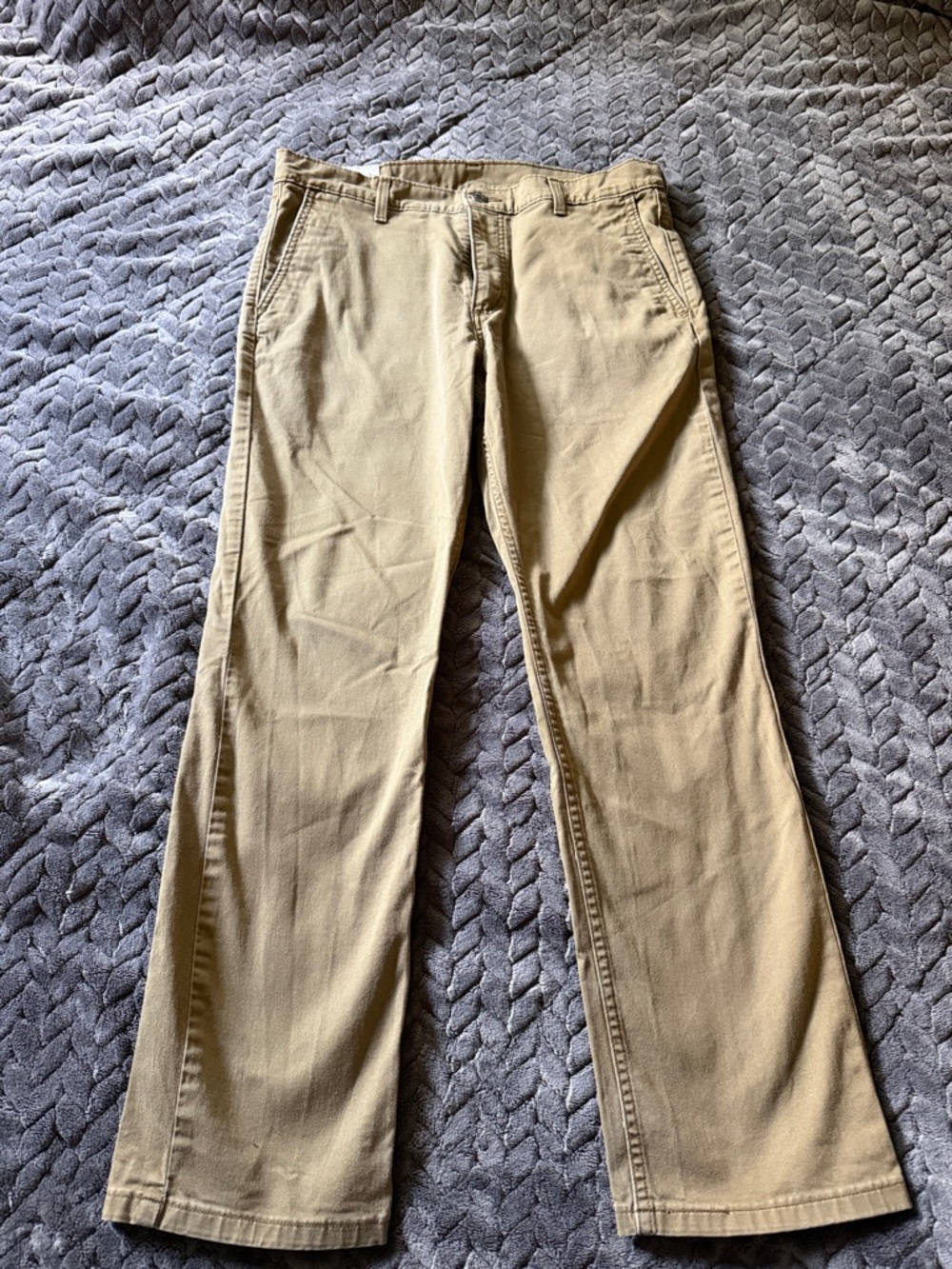Levi Strauss & Co Classic Khaki Straight-Leg Pants Mens Size 34/30